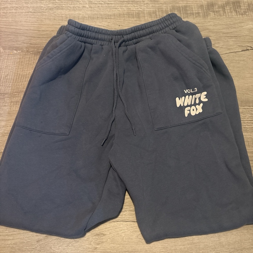 White Fox Boutique Black Athletic Shorts Relaxed Fit
